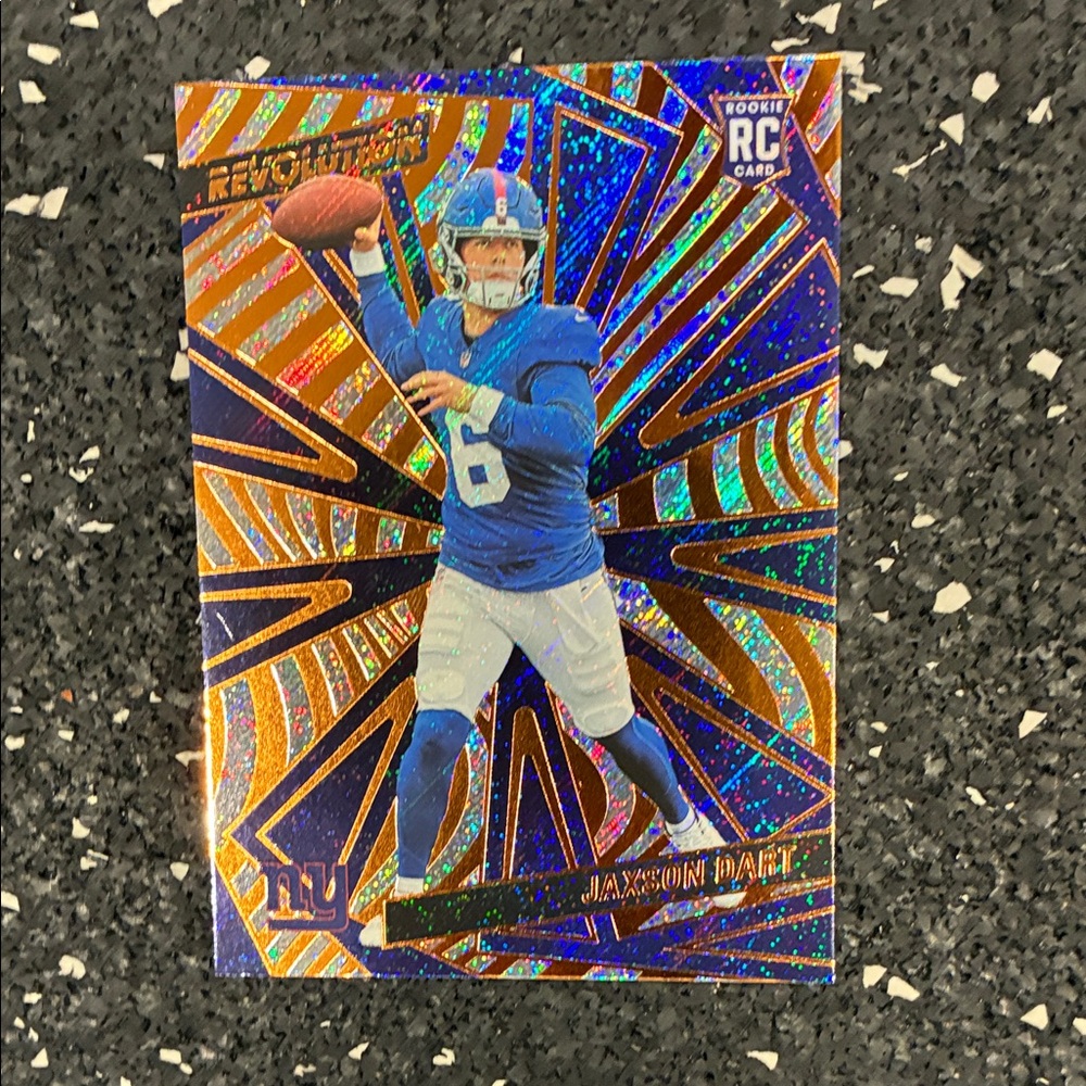 Jaxon Dart Rookie Card Football Trading Cards Set - Picture 5 of 5
